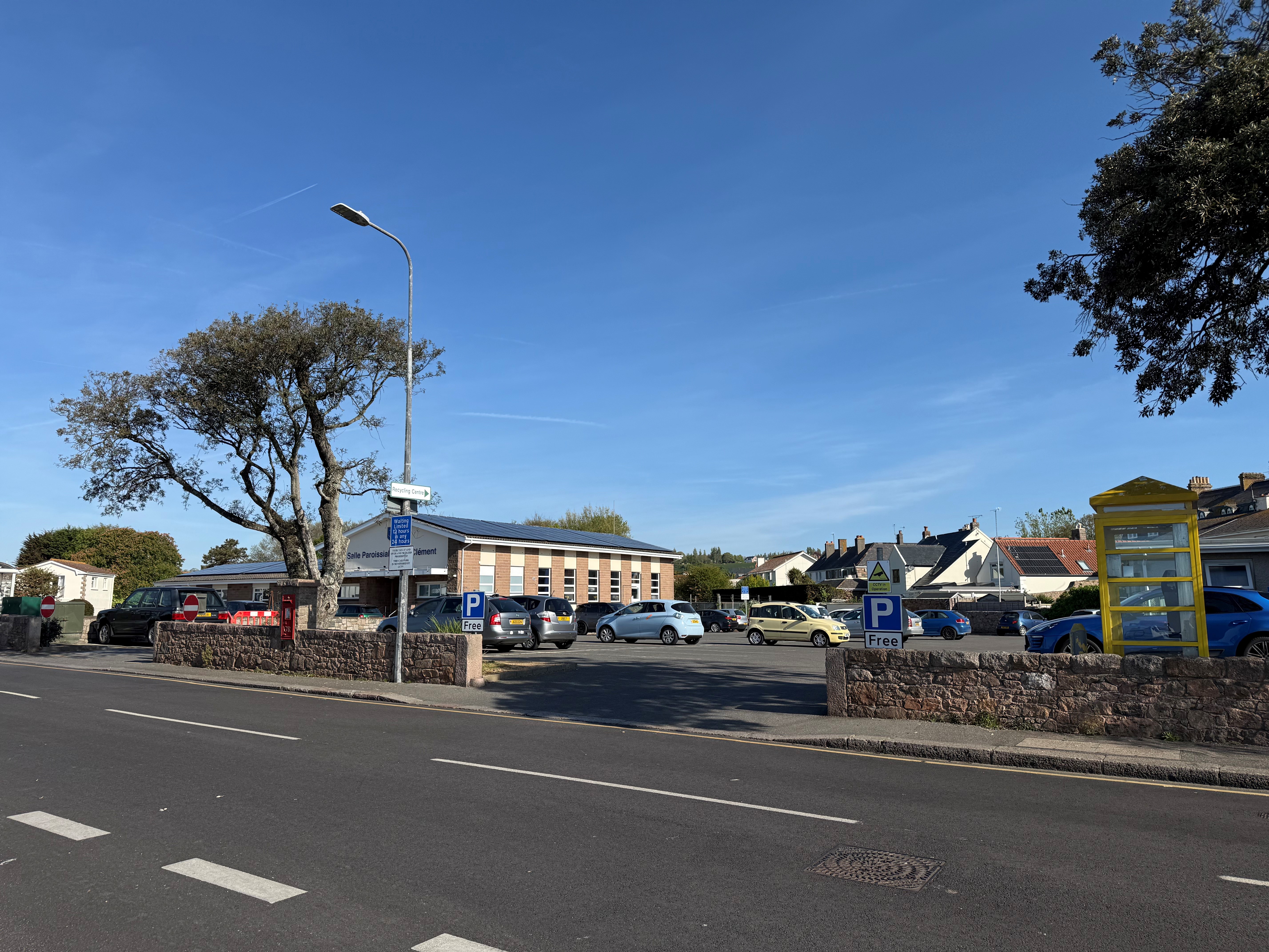 Car parking area for St. Clement's Parish Hall