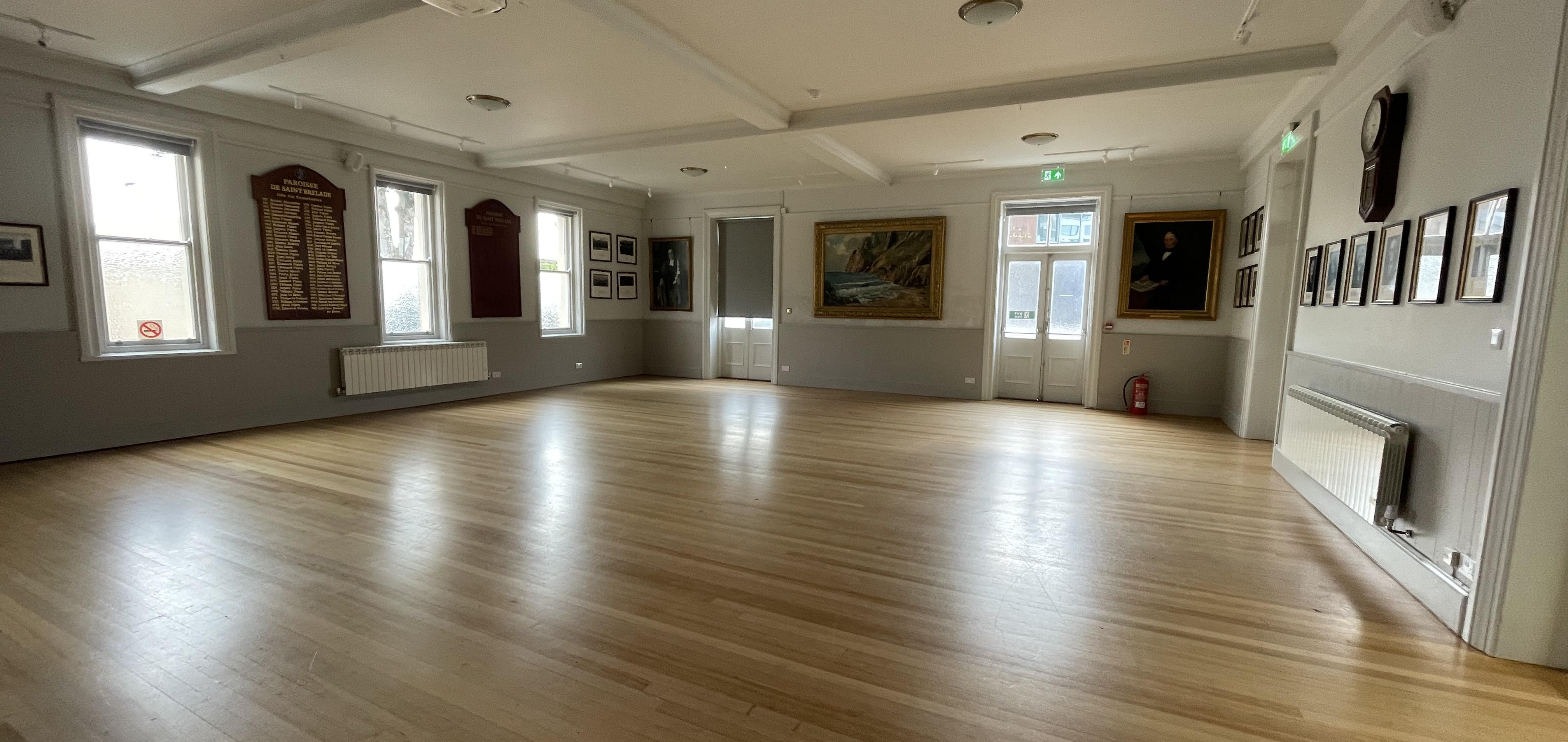 Inside view of hall