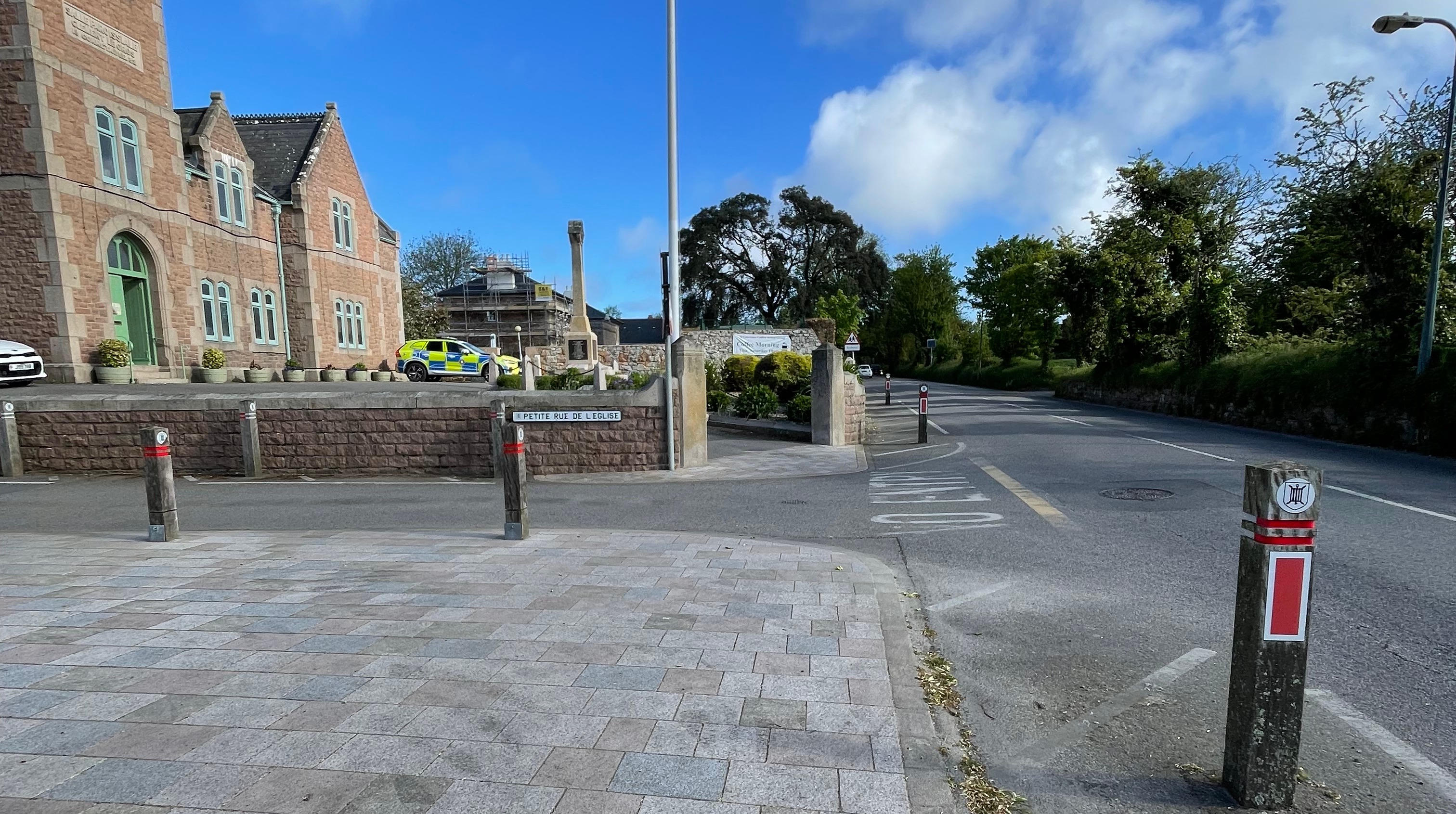 Entrance to Parish Hall