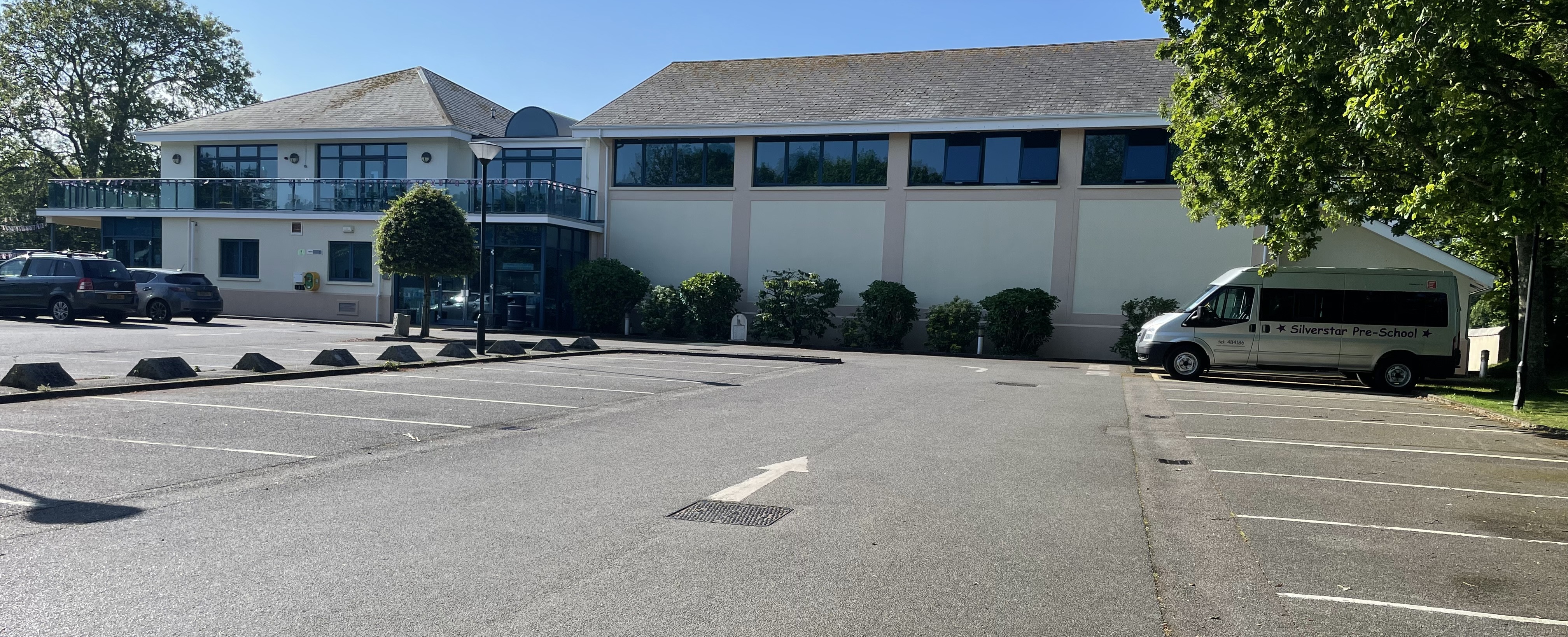 Car park outside St Mary Youth and Community Centre.