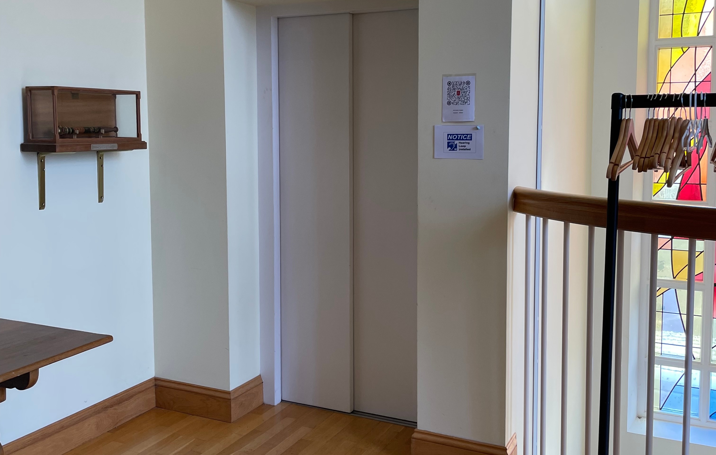 Lift access at Polling Room level.